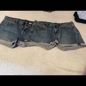 J crew jean shorts
